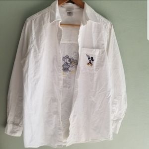 Disney characters button up